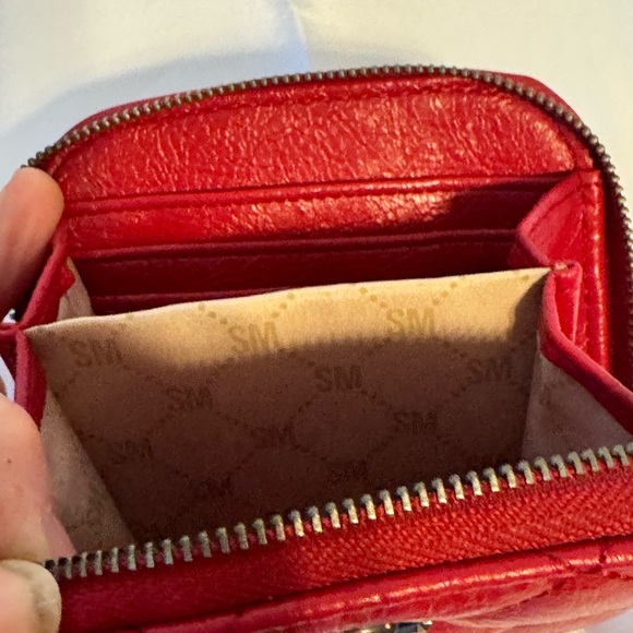 Steve Madden Quilted Hot Pink Wristlet Wallet - Picture 5 of 5